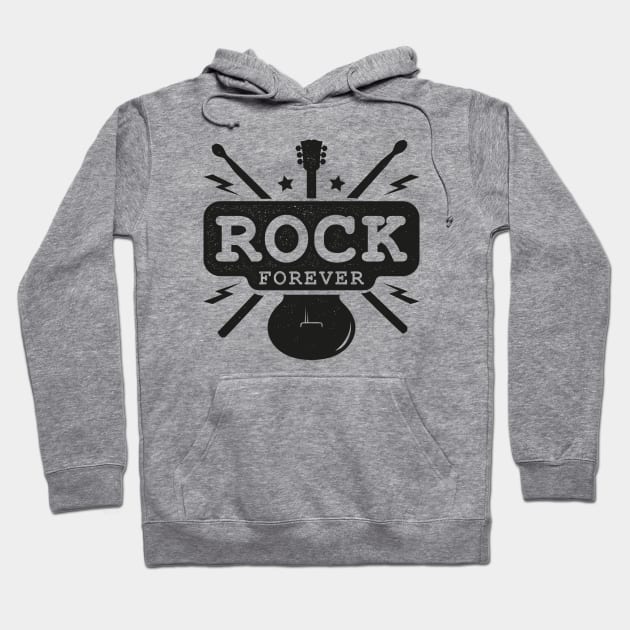 Rock Forever Hoodie by Dosunets